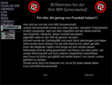 Tablet Screenshot of anti-wm-gemeinschaft.de